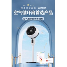 荣事达空气循环扇电风扇家用落地扇静音遥控立式涡轮台式宿舍电扇